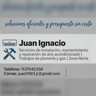 Técnico en refrigeración,gasista y plomero