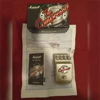 Pedal De Efecto Marshall Ed-1 - The Compressor Para Guitarra o Bajo