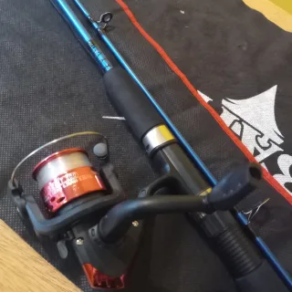 Combo Caña 1,80mts + Reel Chico