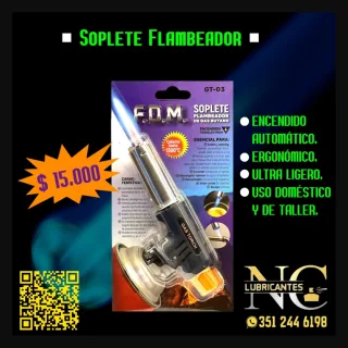 Soplete Flambeador F.D.M