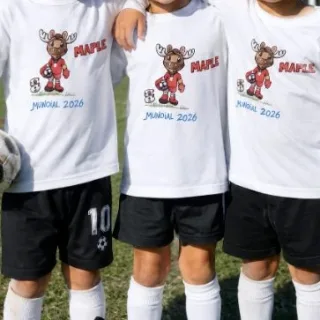 REMERA MUNDIAL CHICOS Y GRANDES