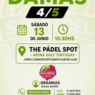 Organizamos los mejores torneos de padel de zona norte