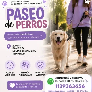 Paseadora Canina