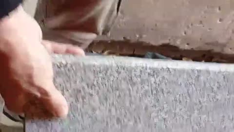Mesada de granito con dos bachas