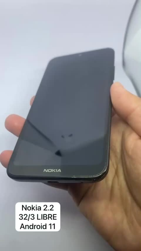 Celu Nokia 2.2 libre impecable andan todas las redes sociales y billeteras