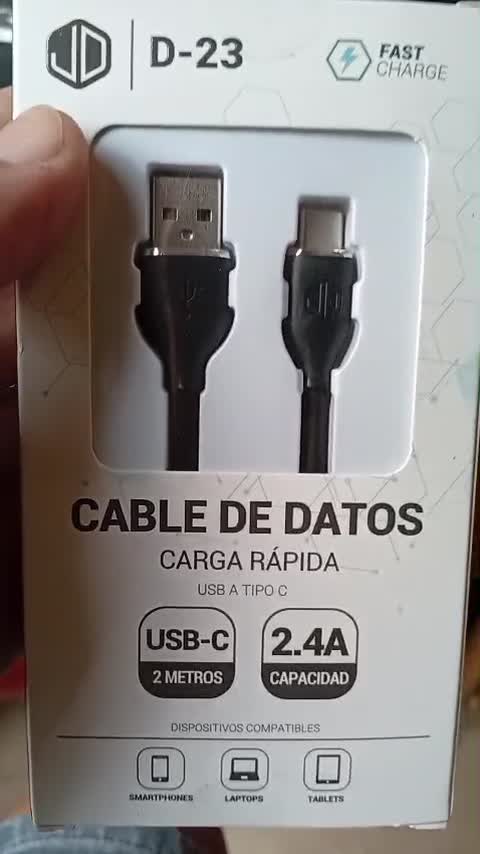 Cable de datos USB-C de Carga Rápida