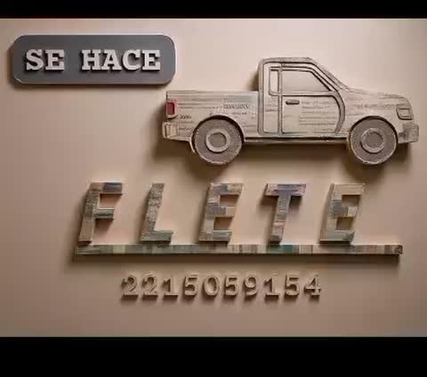 Hago fletes mudanzas solo en la plata