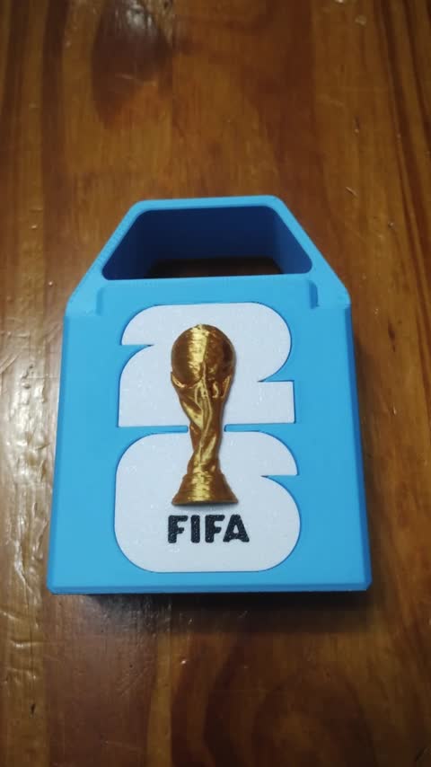 Caja para figuritas del mundial